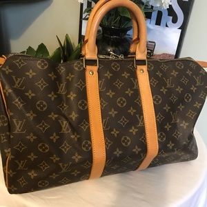 ‼️SOLD‼️traveling bag monogram